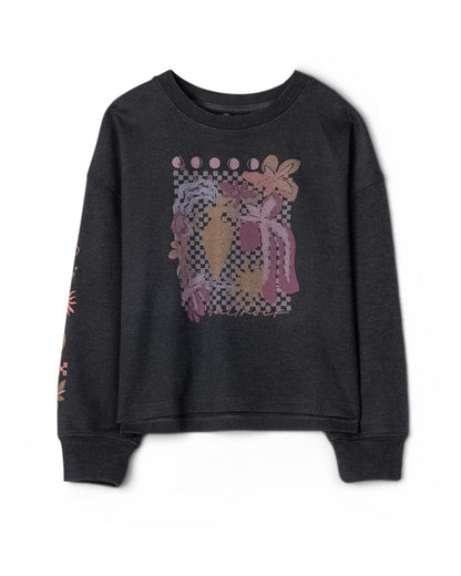 Aria Kids Oversized Sweatshirt in Grey