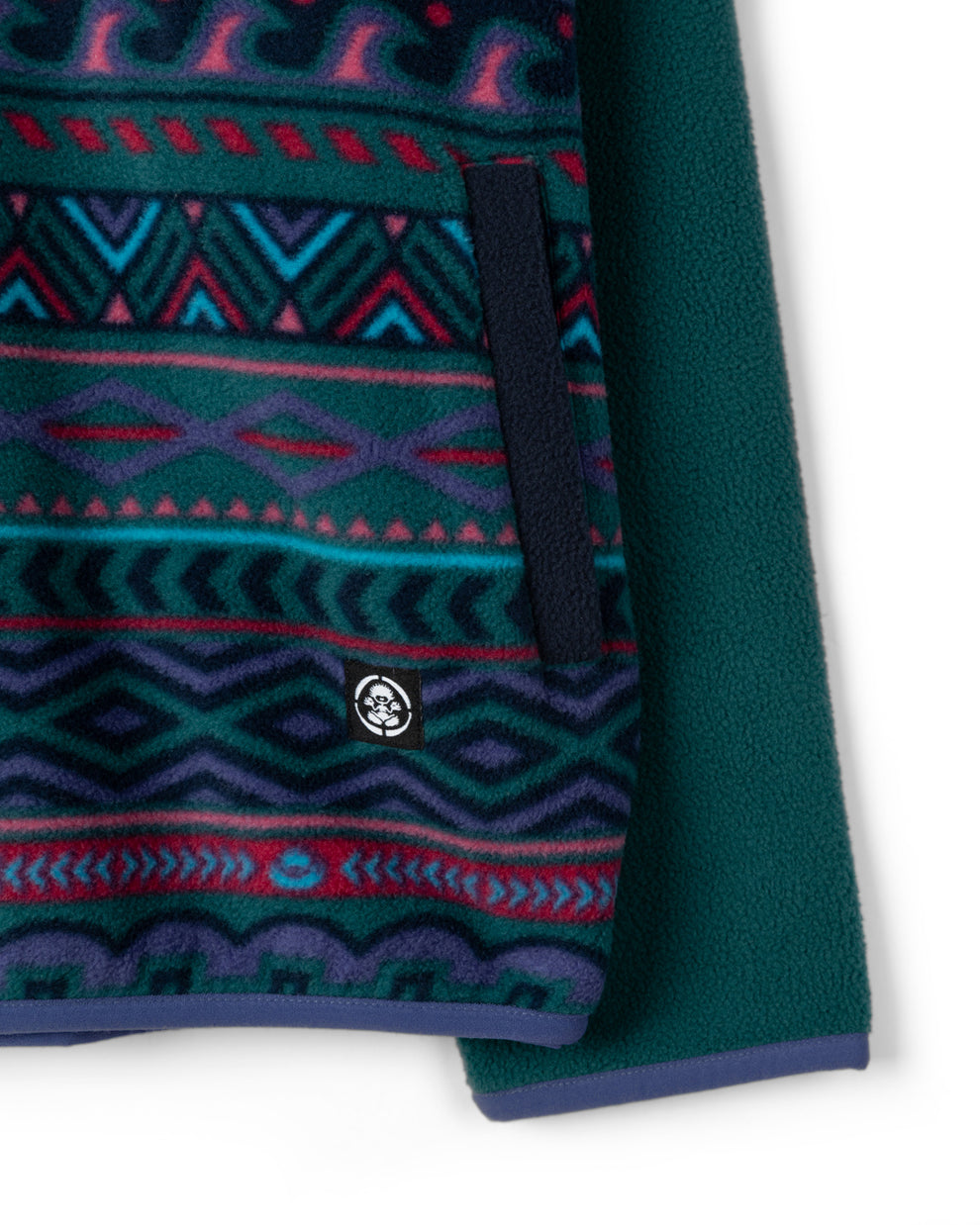 Treehouse Block - Kids Fleece - 1/4 Zip