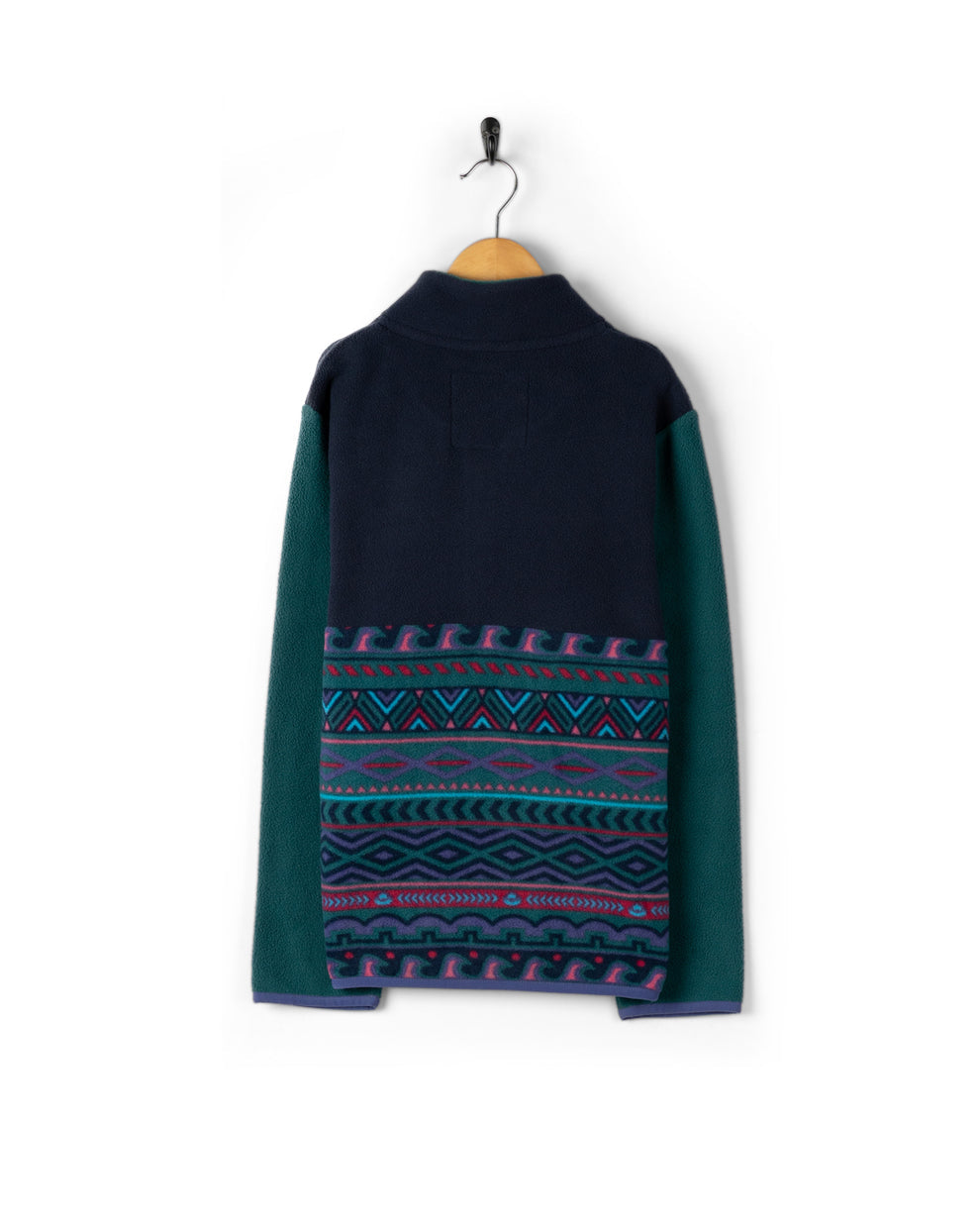 Treehouse Block - Kids Fleece - 1/4 Zip