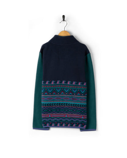 Treehouse Block - Kids Fleece - 1/4 Zip