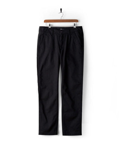 Meltan - Mens Straight Leg Twill Trouser - Dark Grey