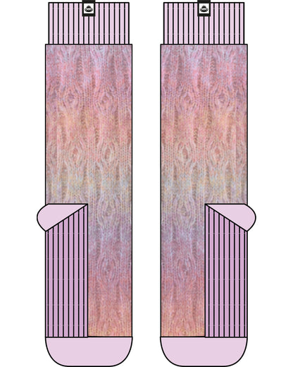 Ombre - Purple sock