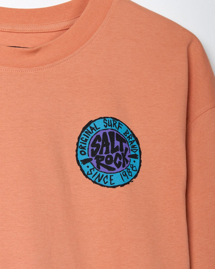 SR Original - Mens Short Sleeve T-Shirt - Dark Peach