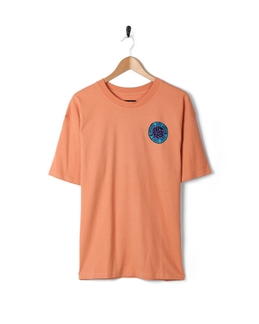 SR Original - Mens Short Sleeve T-Shirt - Dark Peach