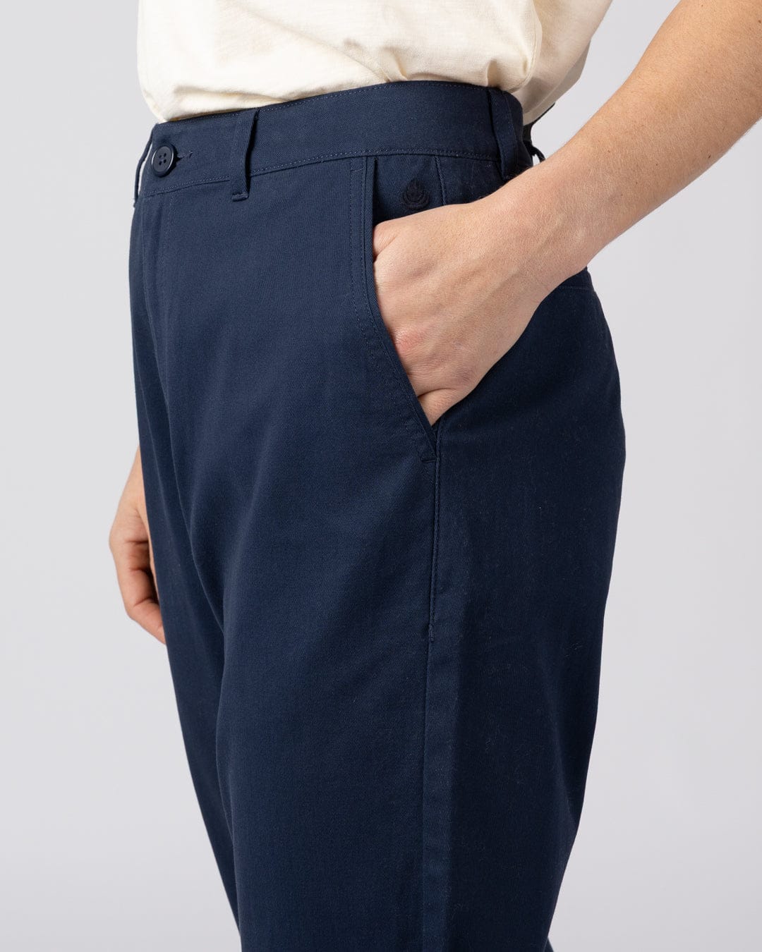 Mara Womens Chino in Blue