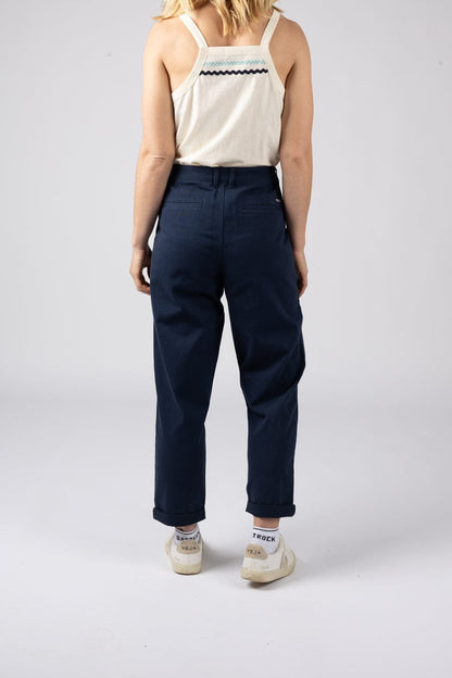Mara Womens Chino in Blue