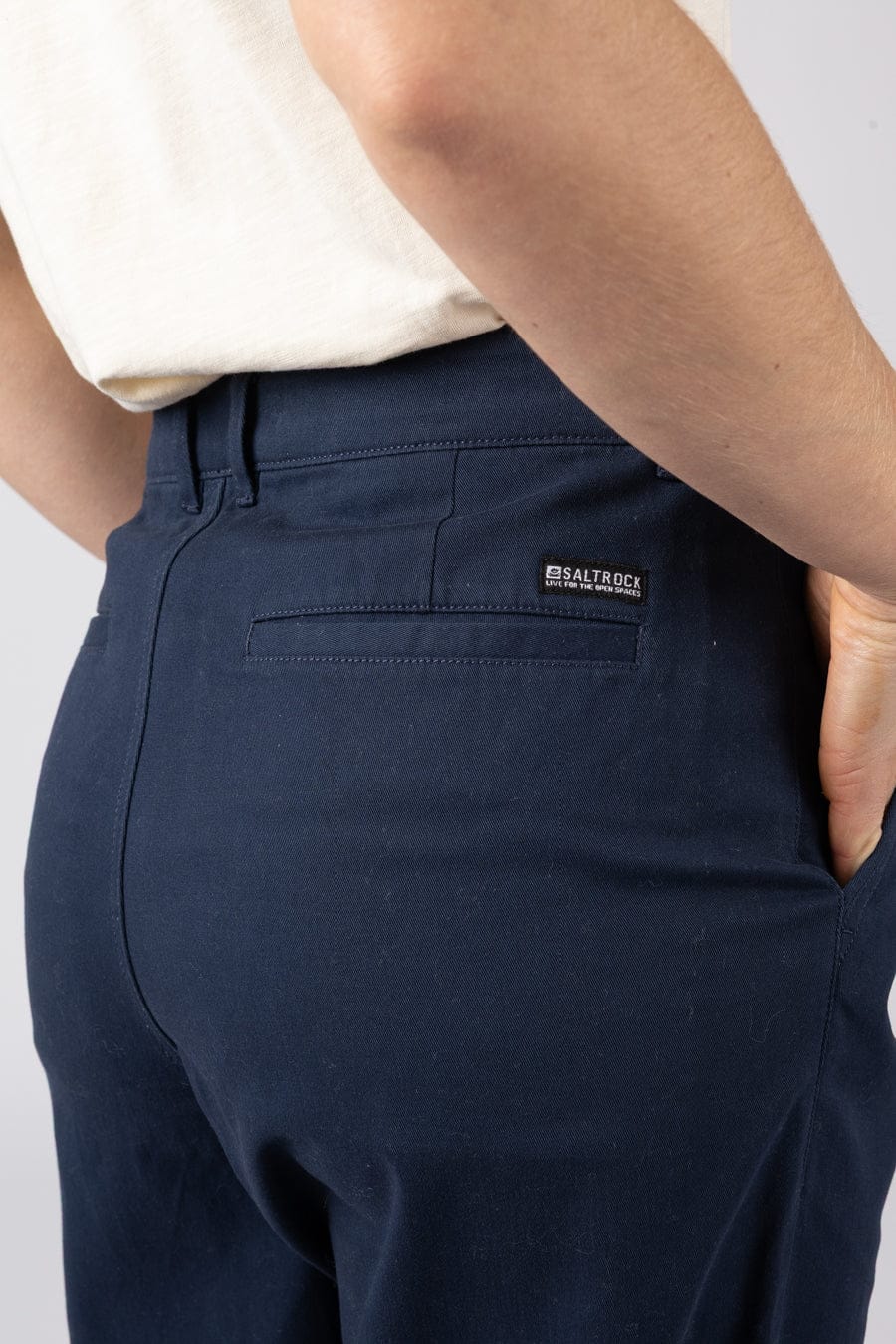 Mara Womens Chino in Blue