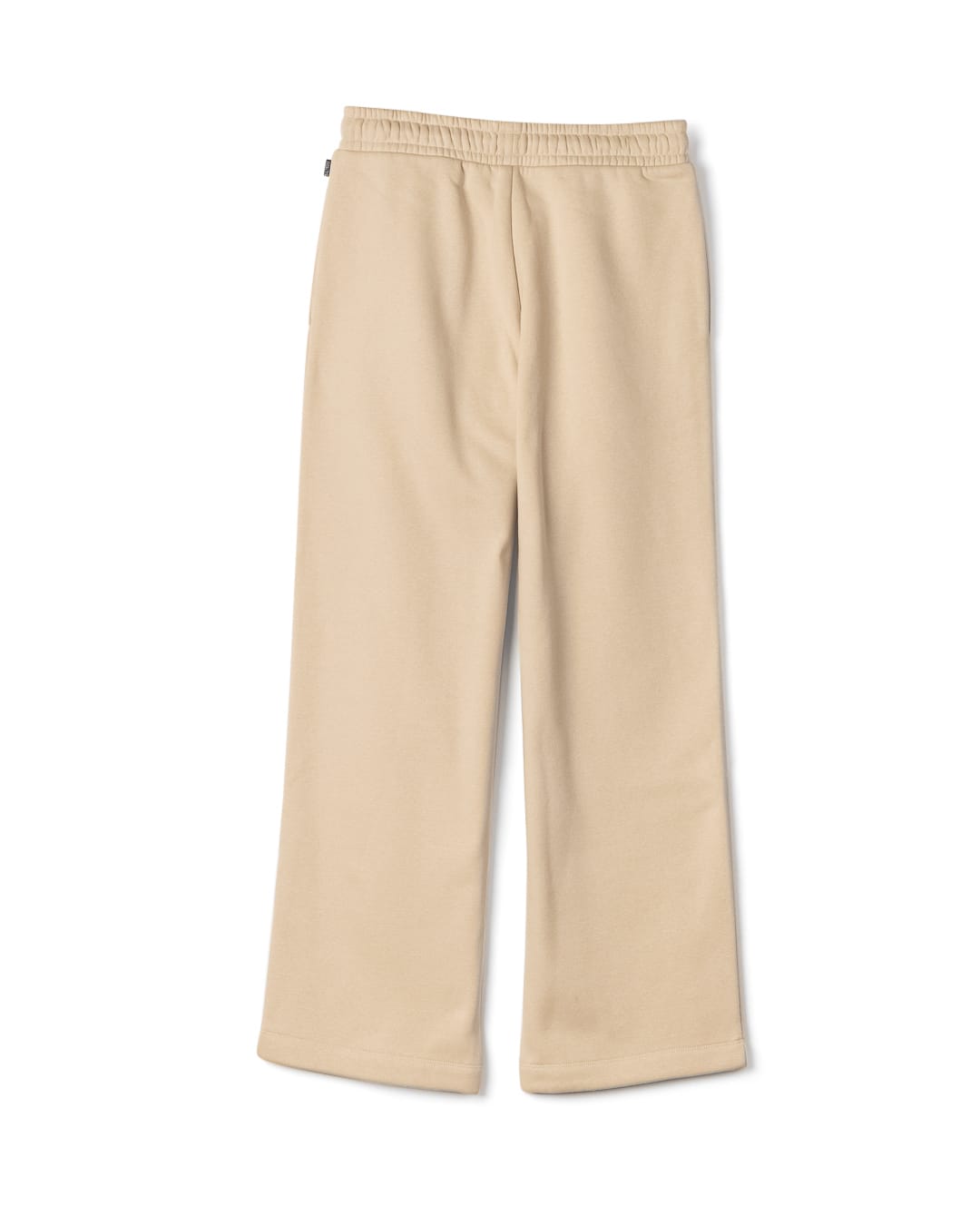 Perfect Set Womens Wide Leg Joggers in Cream