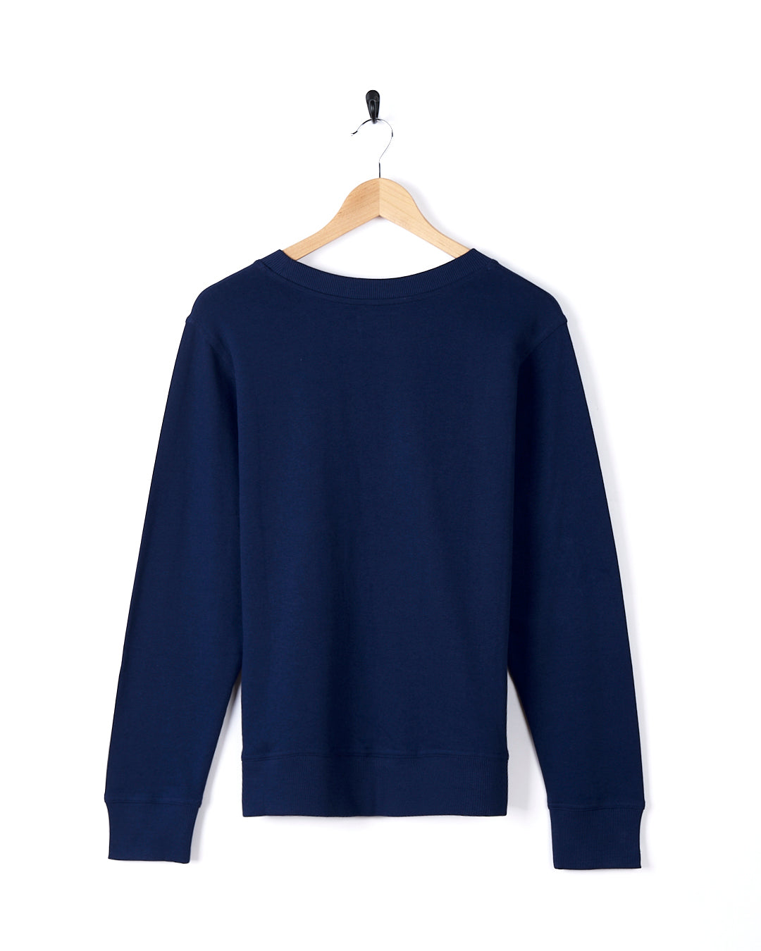 Retro Ribbon - Womens Sweat - Dark Blue