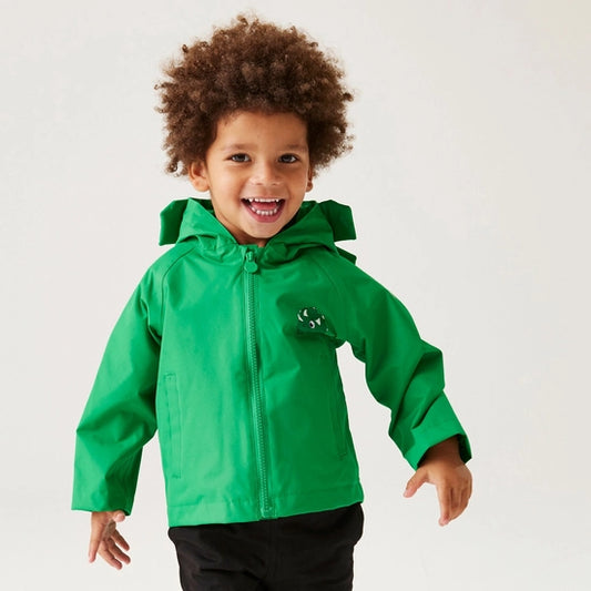 Kids' Animal Print Waterproof Jacket