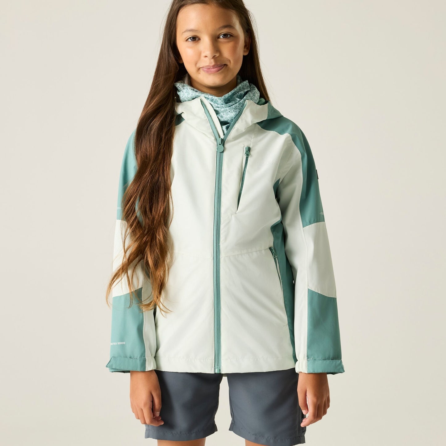 Kids' Calderdale III Waterproof Jacket | Ivy Moss Ocean Mist