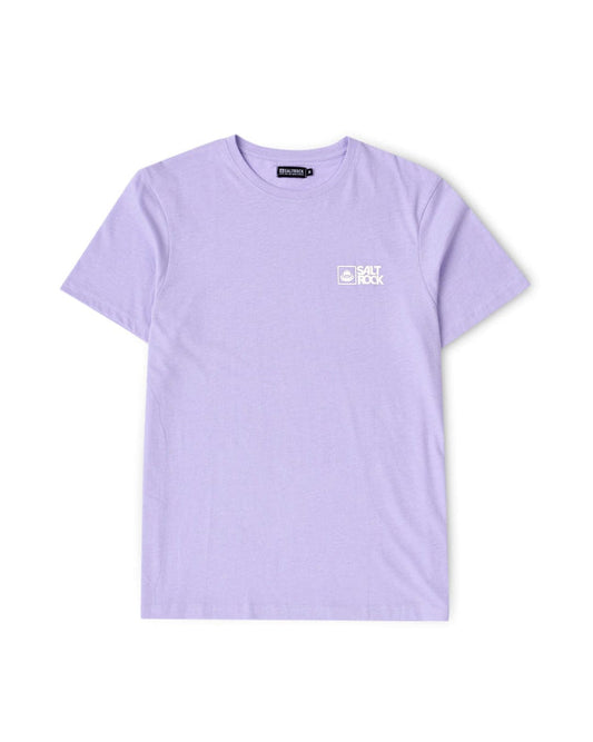 Saltrock Original - Mens Short Sleeve T-Shirt - Lilac