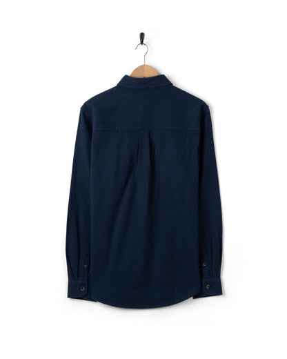 Penare 2 Mens Long Sleeve Shirt in Blue