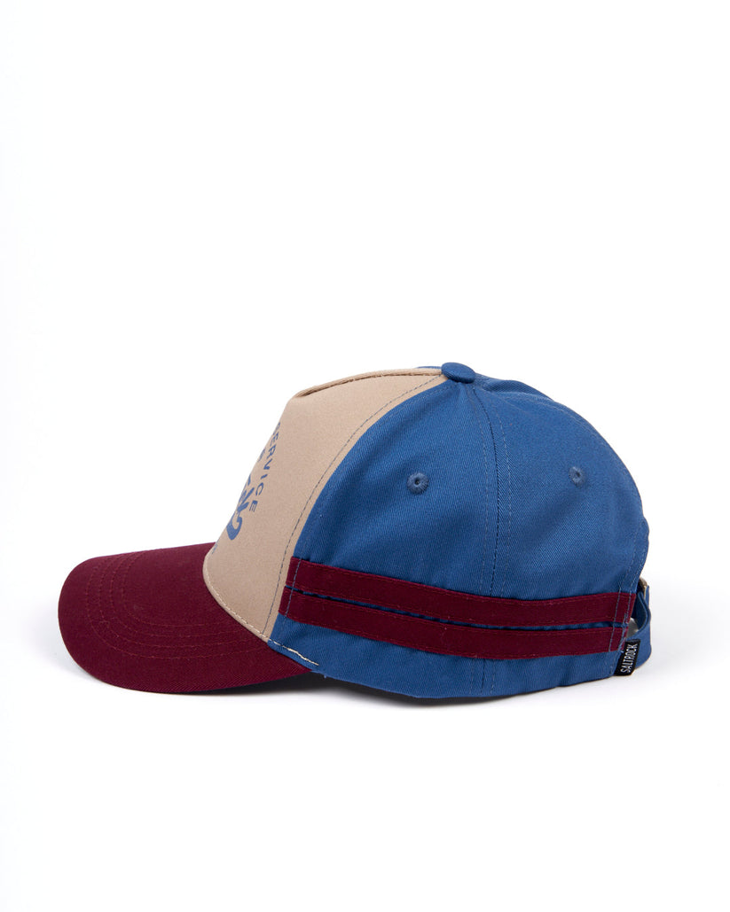 Strike - Cap - Blue/Burgundy