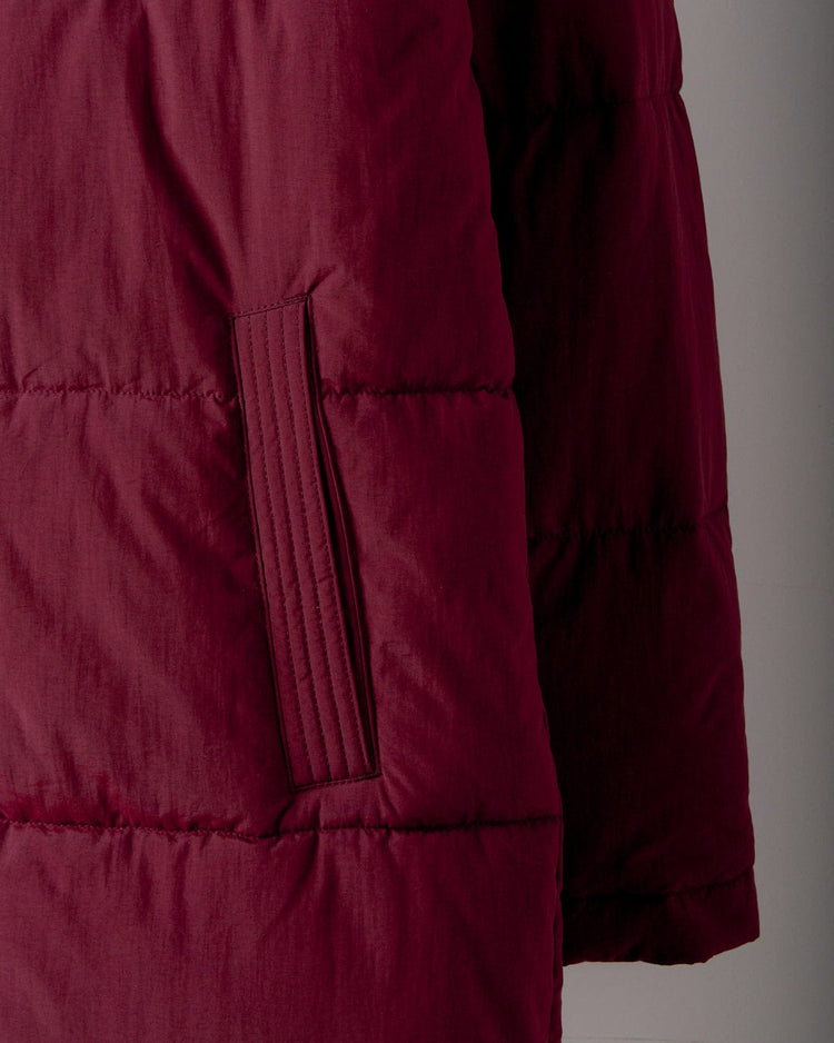 Tahoe - Womens Longline Padded Coat - Purple