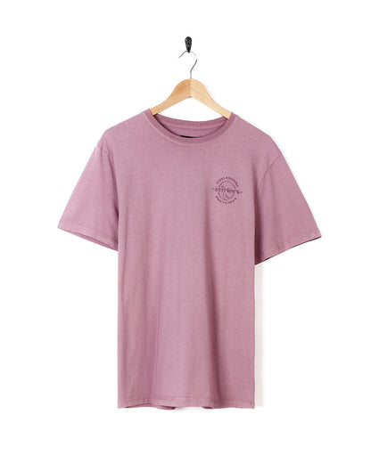 Tidal Rhythms - Mens Short Sleeve T-Shirt - Pink