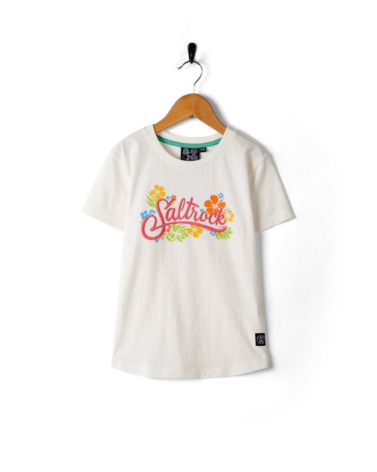 Tropic - Kids Short Sleeve T-Shirt - White