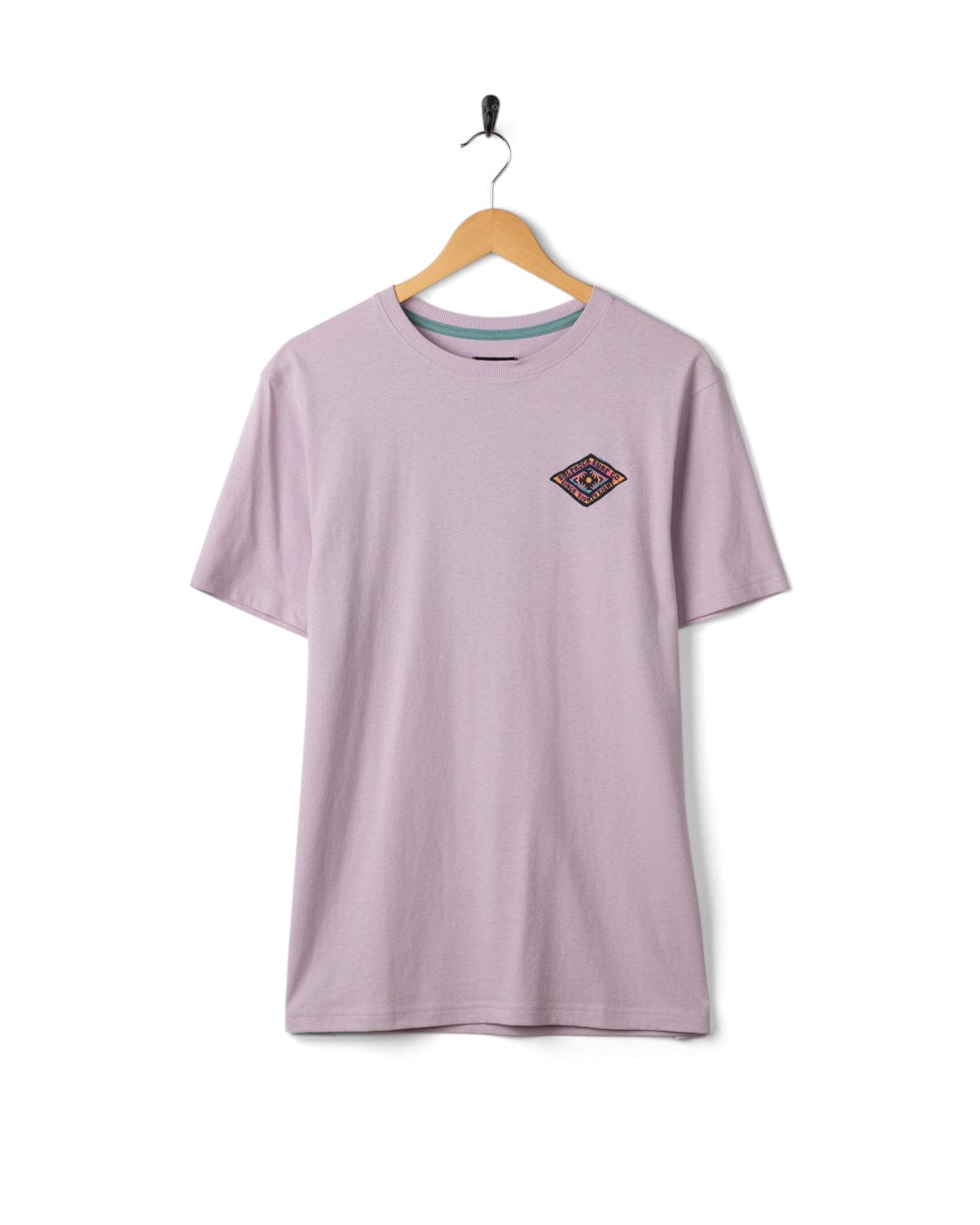 Offshore Mens Short Sleeve T-Shirt in Purple