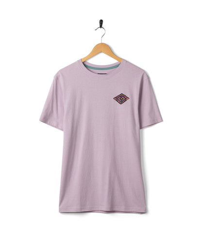 Offshore Mens Short Sleeve T-Shirt in Purple