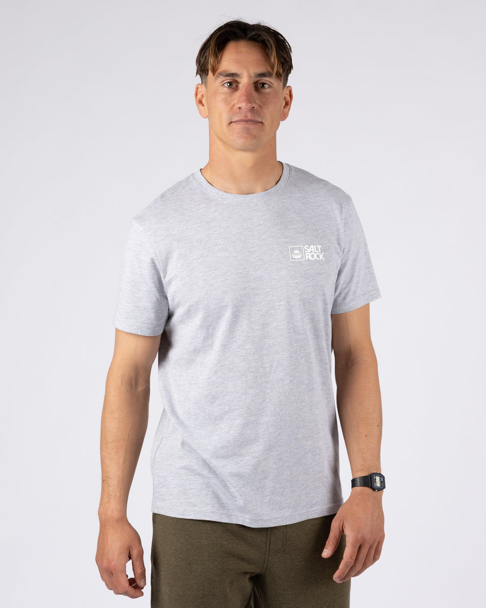Saltrock Original - Mens Short Sleeve T-Shirt - Grey