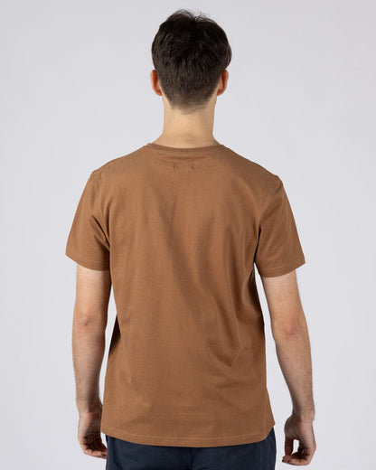 Trail Bus Mens Short Sleeve T-Shirt in Brown