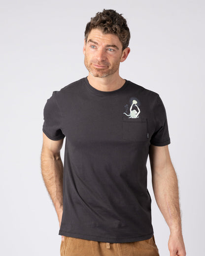 Mermaid Rise - Mens T-Shirt - Dark Grey