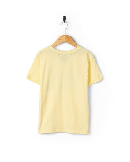 Scoop Kids Short Sleeve T-Shirt in Light Yellow