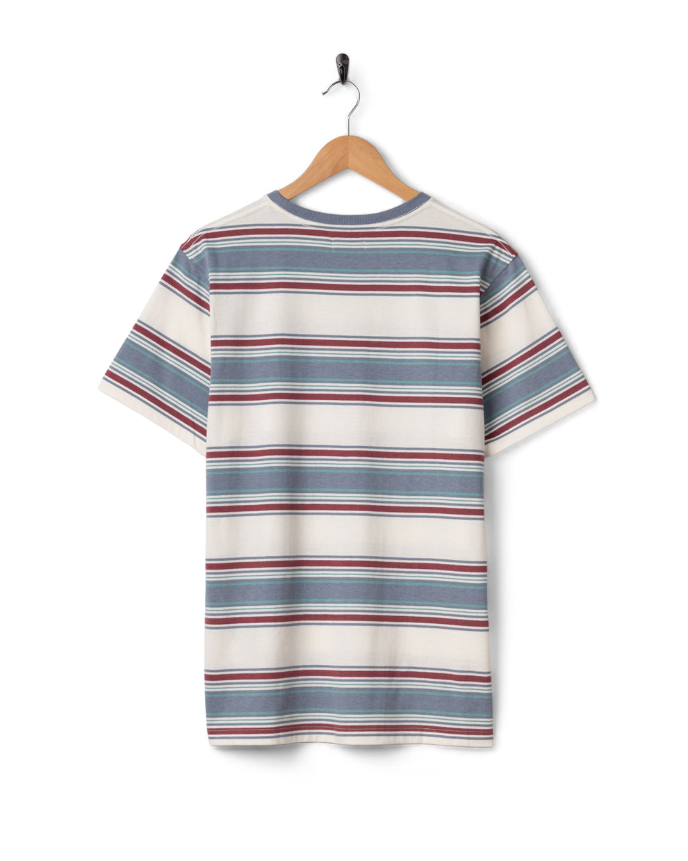 Race Heritage - Mens T-Shirt - Cream Stripe