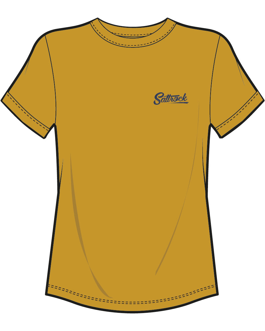 Trademark - Womens Short Sleeve T-Shirt - Yellow