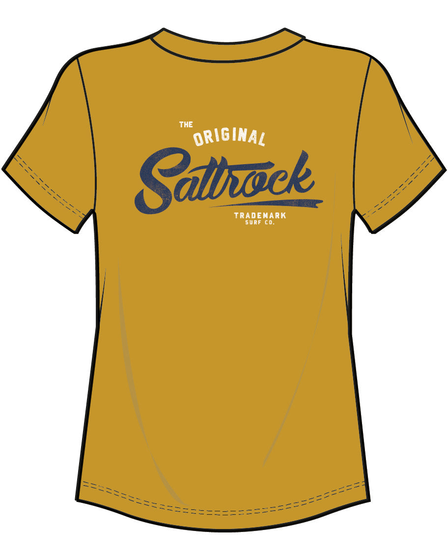 Trademark - Womens Short Sleeve T-Shirt - Yellow
