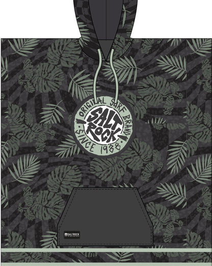 Warp Surf Changing Towel in Dark Grey