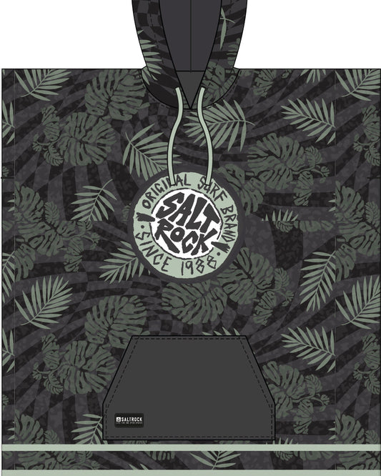 Warp Surf Changing Towel in Dark Grey