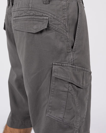 Peran Mens Cargo Short in Dark Grey