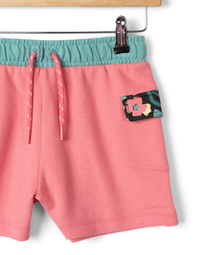 Holidaze Kids Shorts in Pink