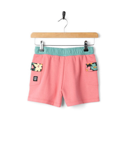 Holidaze Kids Shorts in Pink