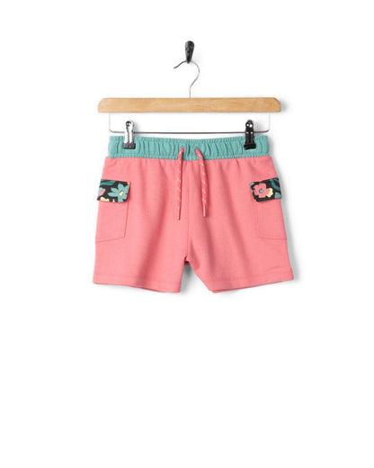 Holidaze Kids Shorts in Pink