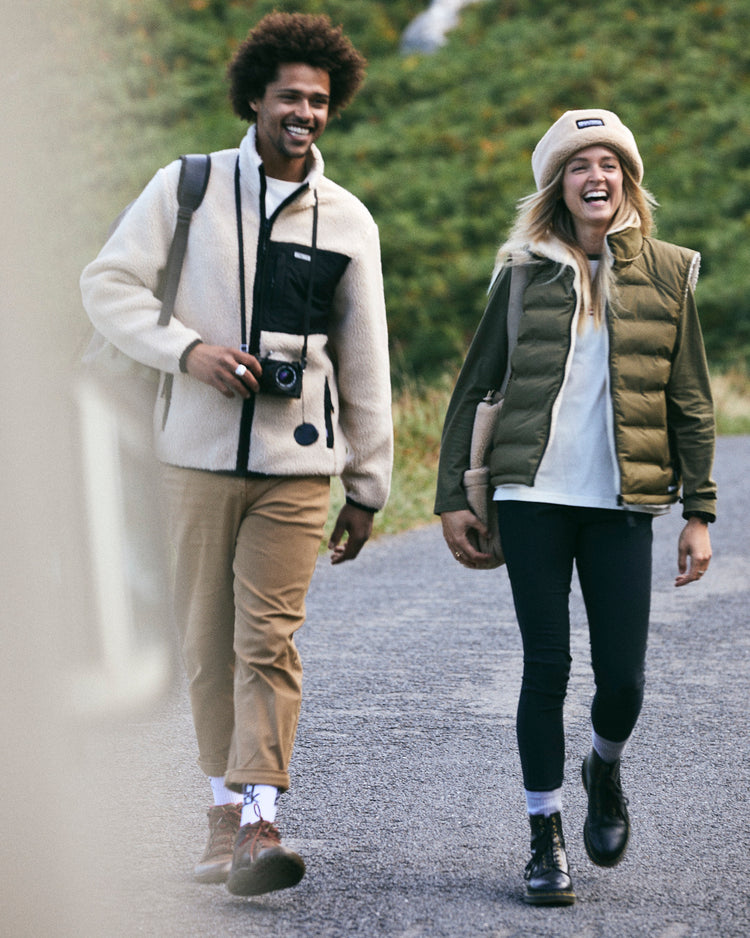 Wye 2 - Recycled Sherpa Fleece - Cream
