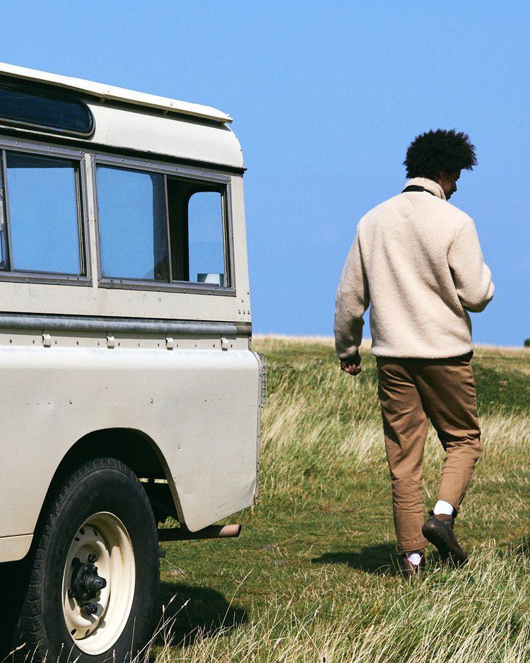 Wye 2 - Recycled Sherpa Fleece - Cream