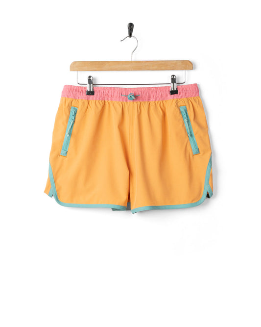 Copper Block Womens Walkshort in Light Orange