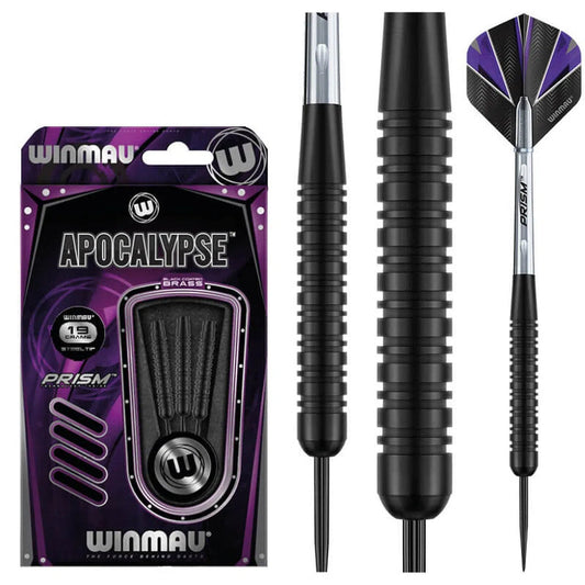 Winmau Apocalypse Brass Darts Steel Tip Darts - 19g