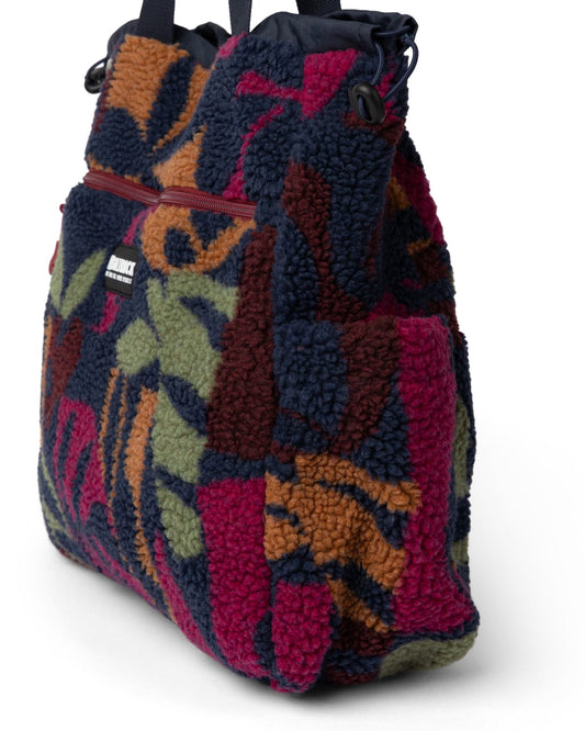 Balance Boutique - Sherpa Shopper - Blue