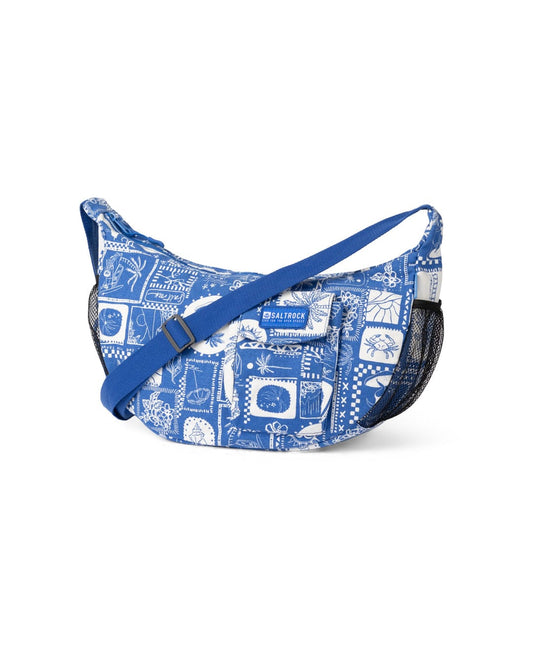 Island Tiles Bag in Bright Blue