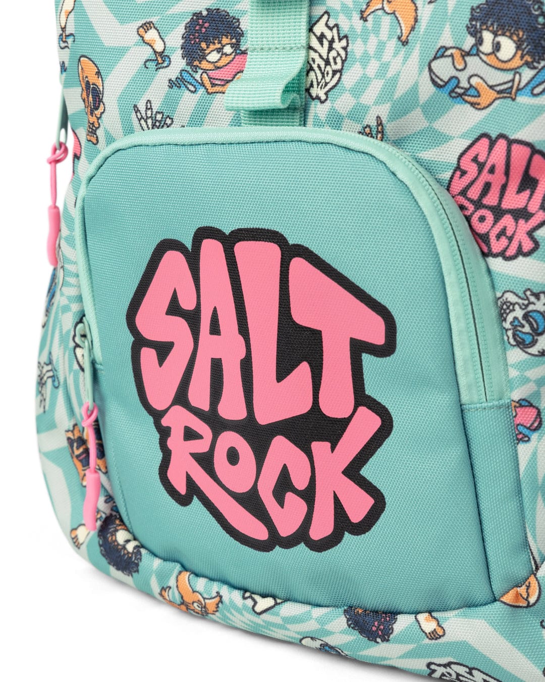 Lush Waves Backpack in Blue