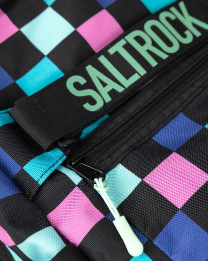 Skatecheck Backpack Rucksack In Black