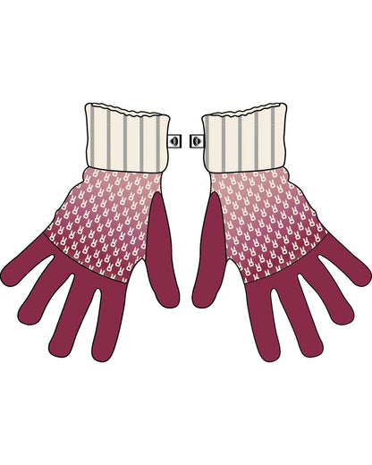 Cosmic Gloves - Dark Pink
