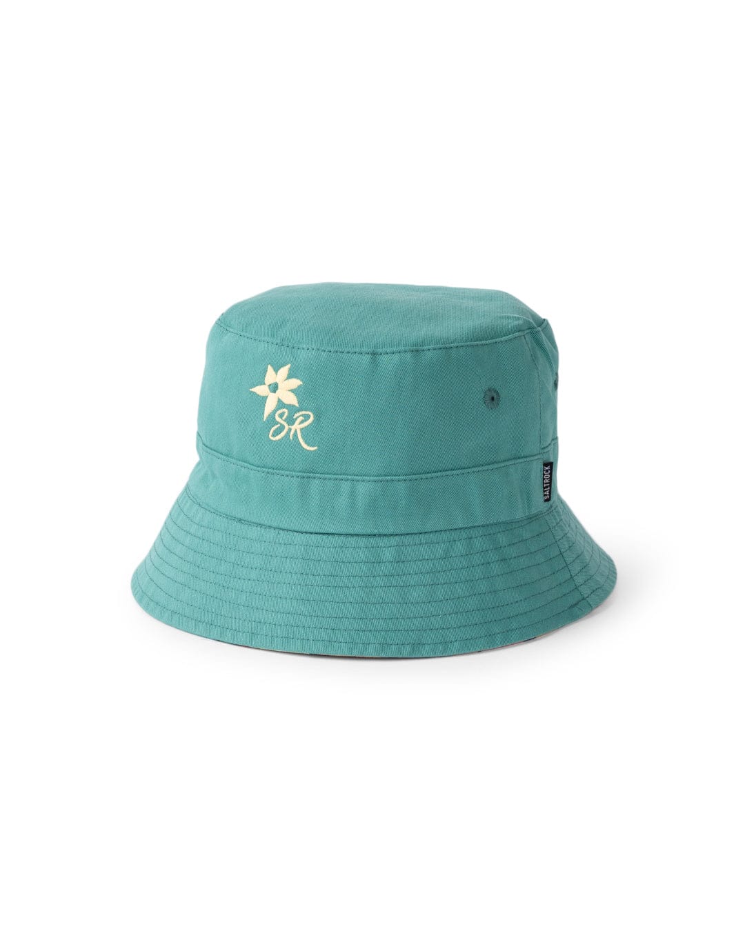 Holidaze Floral Reversible Bucket Hat in Blue