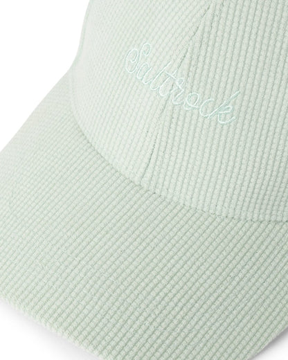 Cube Waffle Cord Cap in Light Green