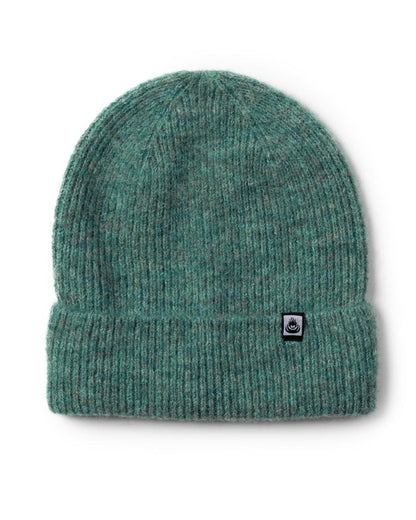 Brushed Maine - Recycled Beanie - Mid Blue