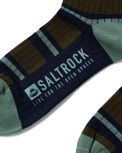 Ok - Socks - Green Stripe