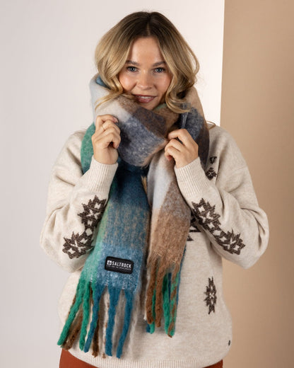 Harvest - Scarf - Blue